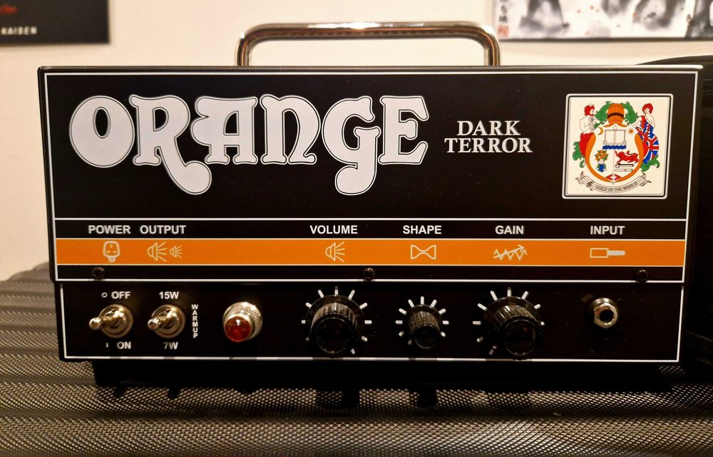 WZMACNIACZ DO GITARY Orange Dark Terror Head