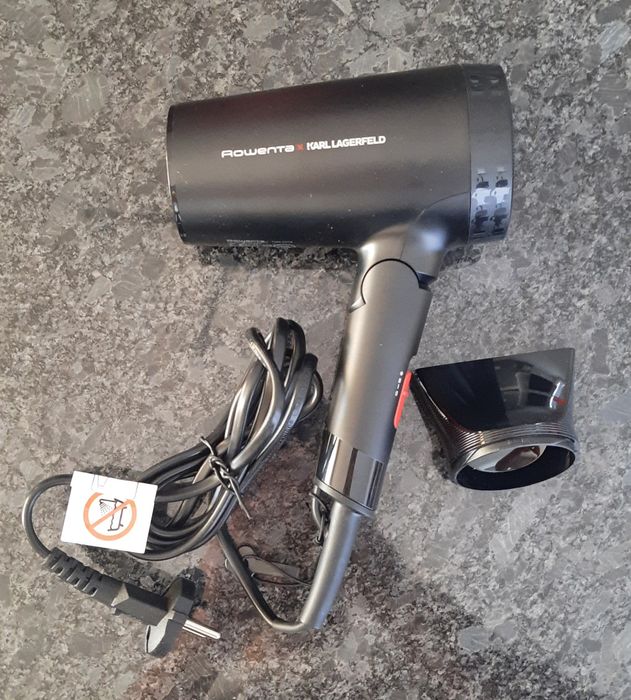 Rowenta x Karl Lagerfeld Express suszarka do włosów składana podróżna