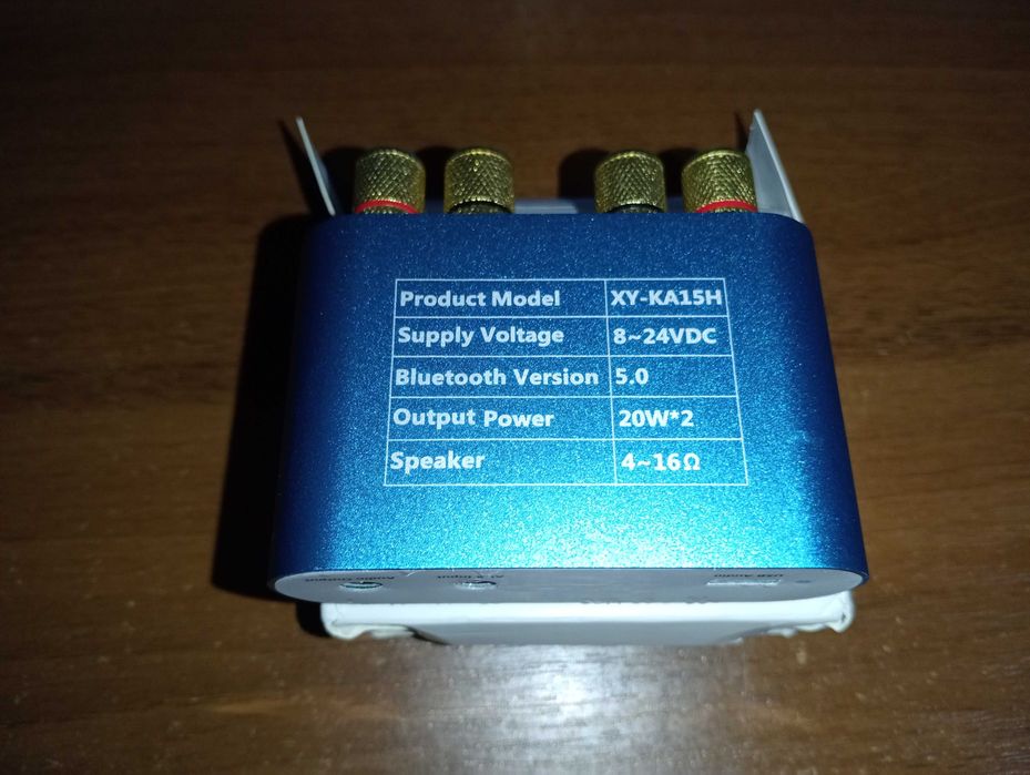 Пiдсилювач XY-KA15H Bluetooth 5,0: 490 грн. - Усилители и ресиверы