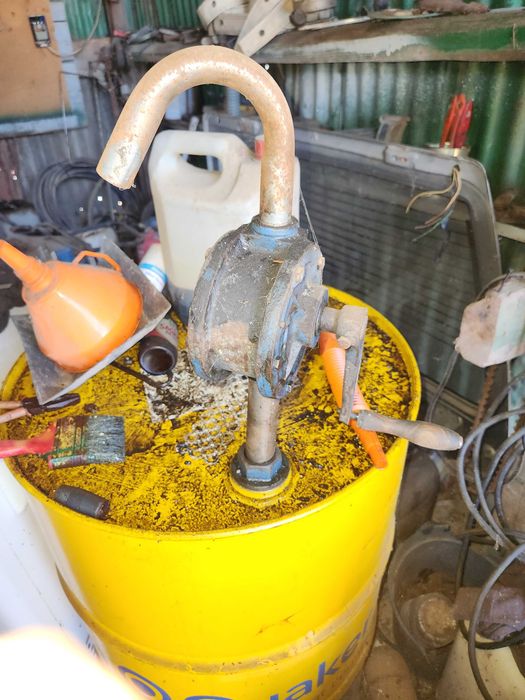 Bomba de oleo manual