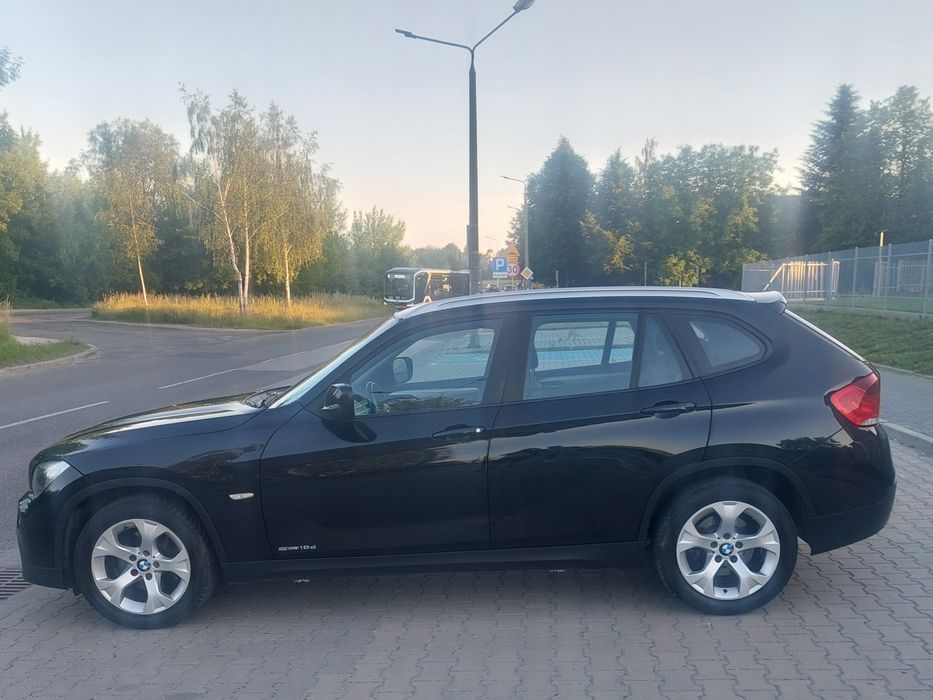 ** Bmw X1 1.8d 143 KM ** panorama ** zadbana **  zamiana **