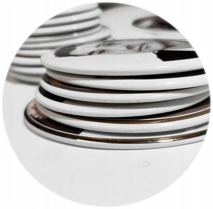 Trwałe Zdjęcie nagrobkowe 8x11 korowe z złotą ramką