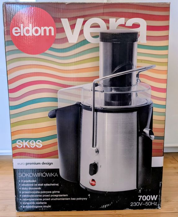 Sokowirówka Eldom SK9S nowa