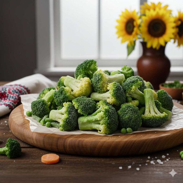 Овочі заморожені, овочеві суміші, ягоди та фрукти