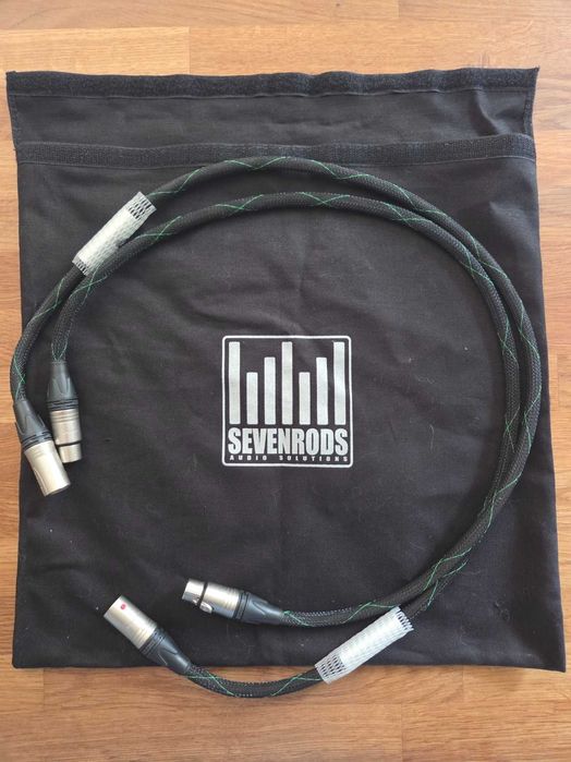 Interkonekt Sevenrods ROD4 -  XLR 2x1m