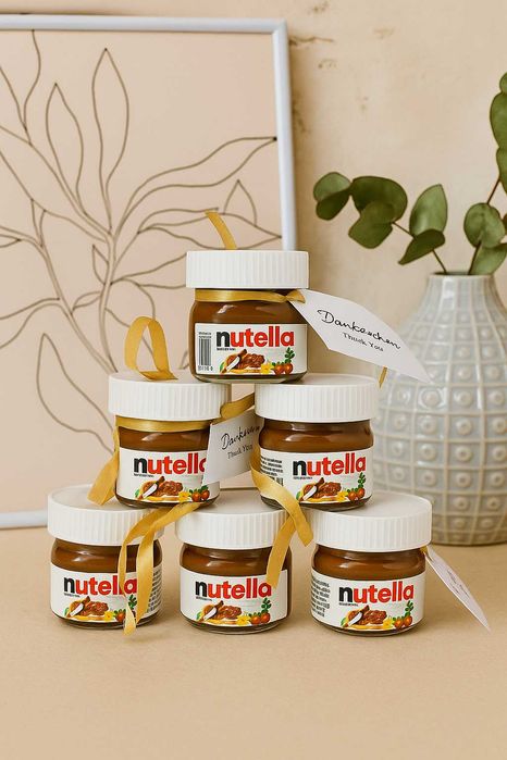 Podziękowanie dla gości Nutella 25g