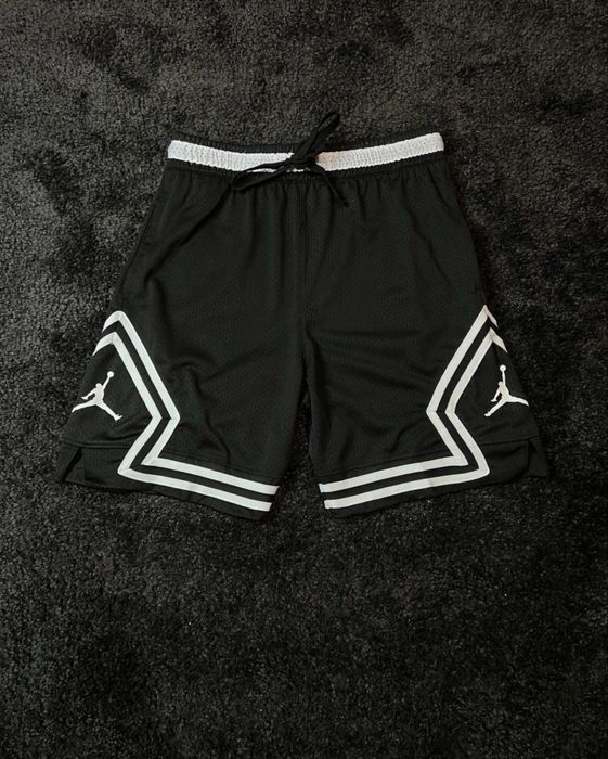 Męskie spodenki w stylu Jordan Diamond – czarne, rozmiar M