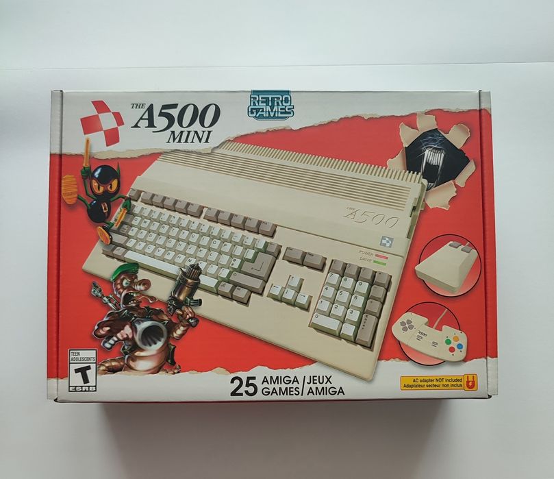 The A500 mini retrogames
