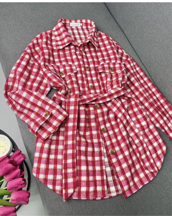 Куртка сорочка в клітинку In the style 12 м  л тепла сорочка