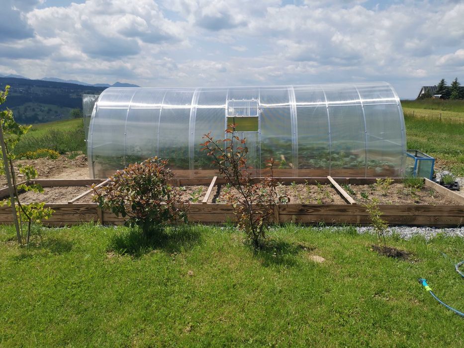 Szklarnia ogrodowa, tunel ogrodowa 3x4,3x6 itd. GRATISY, pol. 4mm, 6mm