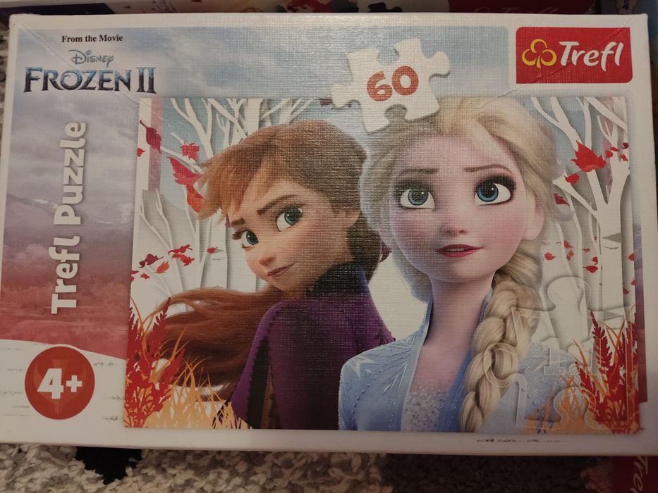 Puzzle rainbow high ELSA Frozen Disney Kubuś Puchatek Myszka Miki 60