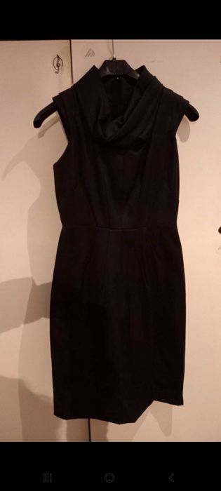 Vestido preto de cerimónia - S - Zara Woman