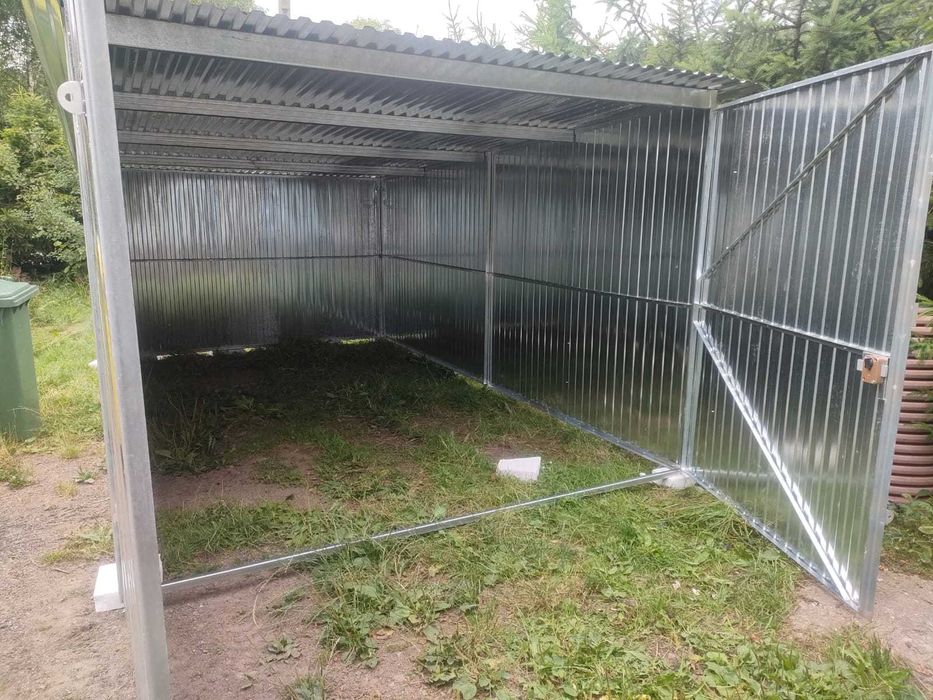 Garaż blaszany 3x5 Garaż blaszak na budowe wymiar Schowek 2x3 5x7 6x5