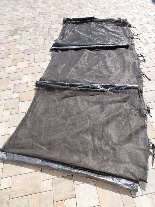 Trampolina z siatką