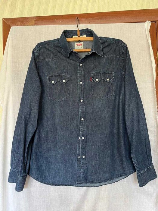Levis джинсова сорочка (XL)