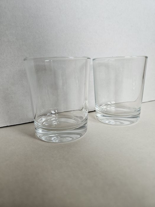 Lote de 4 Porta Velas em Vidro Usadas