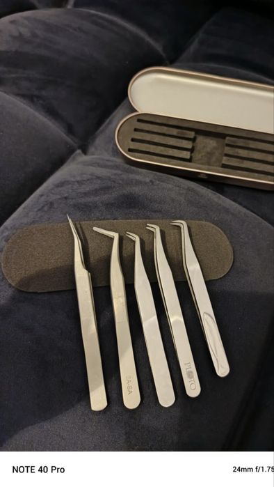 Profesjonalny zestaw do zakladania rzes