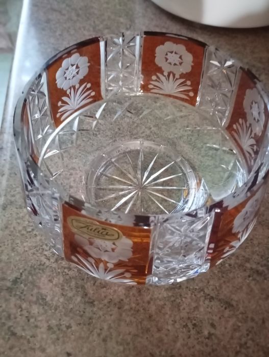 Waza kryształ bursztyn