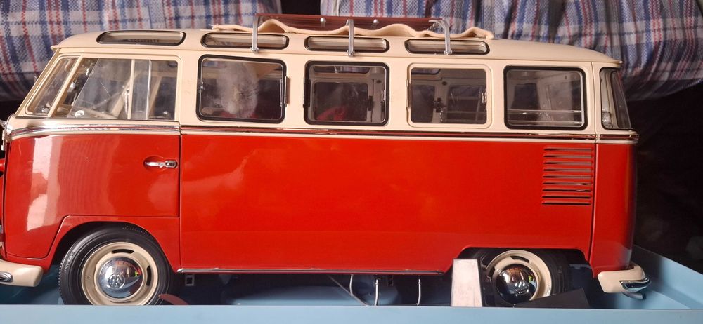 Maquete Volkswagen T1 “Kombi Corujinha” 1962 – Item de Coleção