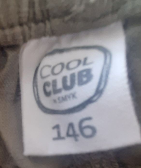 Nowe spodnie chłopięce letnie r. 146 Cool club