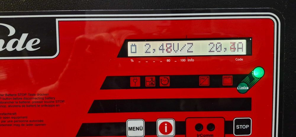 Prostownik 24V60A do baterii trakcyjnych