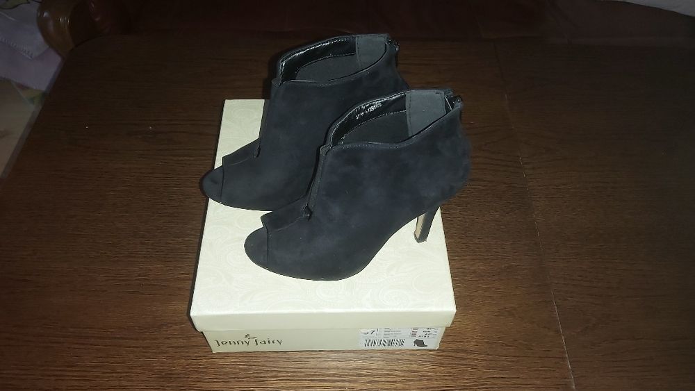 Buty botki bez palców