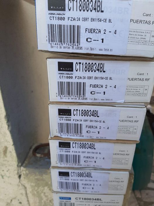 Molas de porta marca tesa