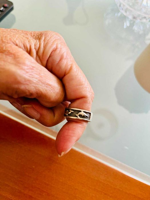 Anel em Prata com Golfinhos