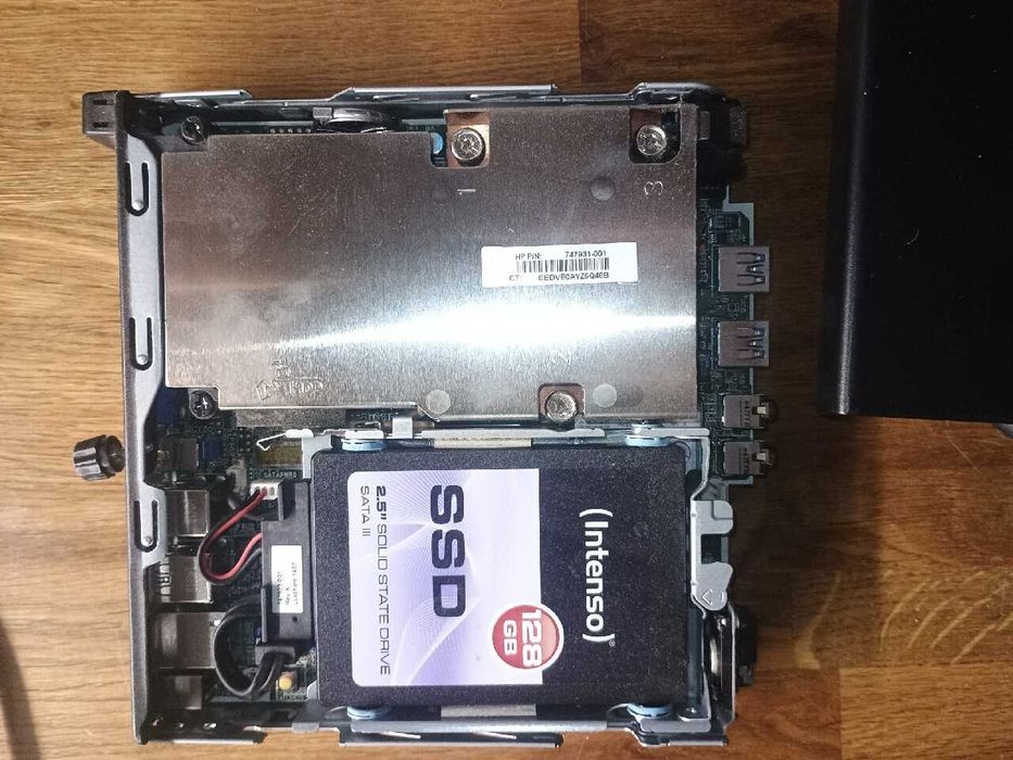 HP 800 i7-4765T 4r/8wątków 8GB RAM 128 SSD Zasilacz WiFi