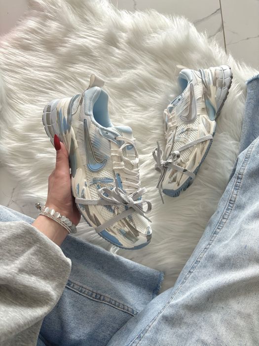 Nike V2K Run Custom White Blue (37-41)