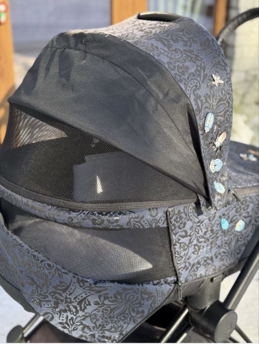 Коляска Cybex Priam  2 в 1 Jewels of Nature шасі Rosegold