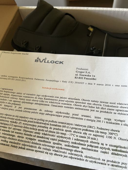 Sprzedam nowe buty robocze