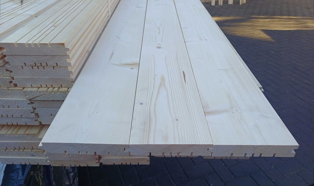 Podbitka boazeria szalówka deska elewacyjna podłogowa tarasowa półbal