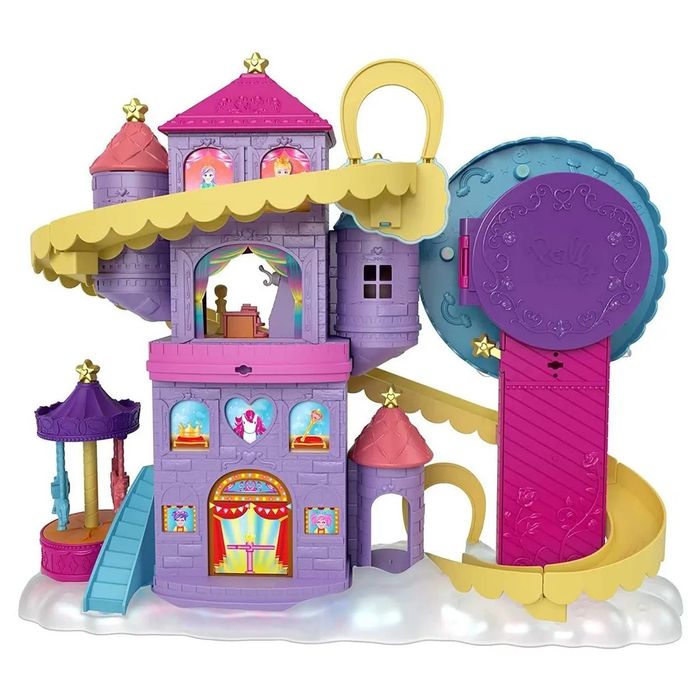 Mattel HBT13 - Polly Pocket - Тематичний парк розваг Rainbow Uni