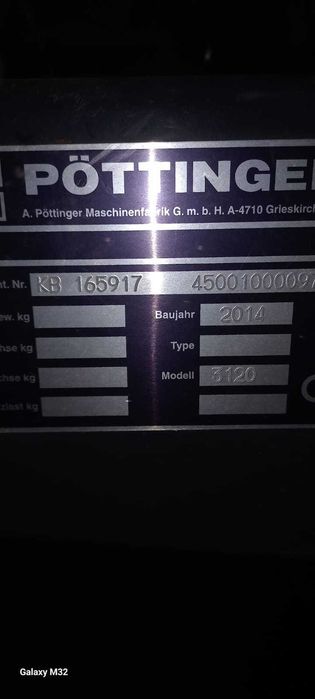 Рулонний прес-підбирач Pöttinger Rollprofi 3120