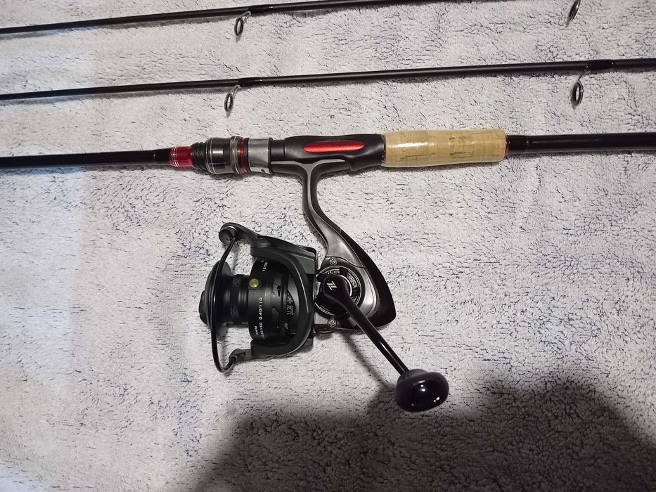 Cana pesca Spining 2.10mts 2ponteirasM+ML/ EX3000 reel