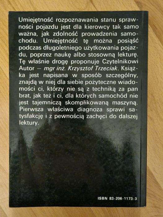 'Diagnostyka samochodów osobowych' K. Trzeciak