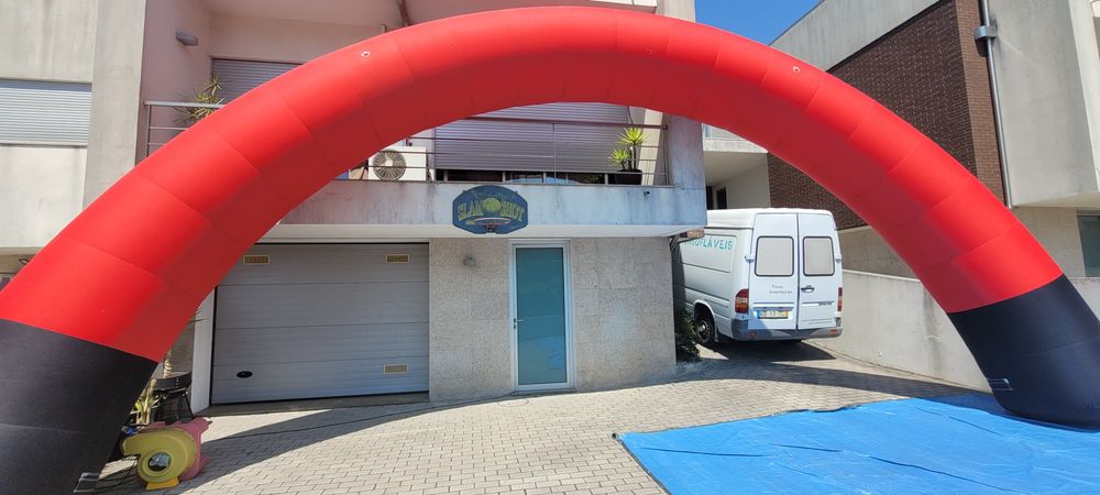 Meta insuflável Arco Publicitário
