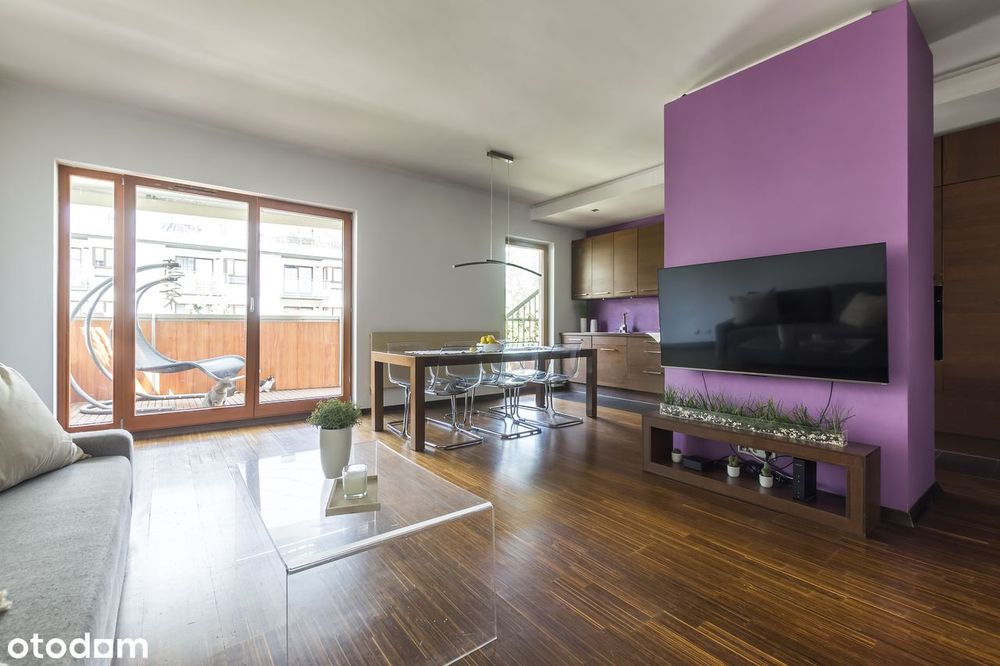 75 m² - 3 pokoje - duży taras - La Lumière - Miasteczko Wilanów