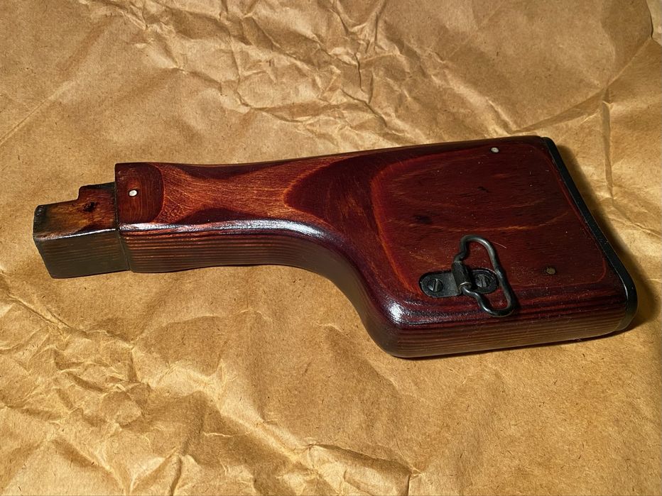 Деревʼяний приклад для РПК, РКК, РПК-74, ручного кулемету Калашнікова