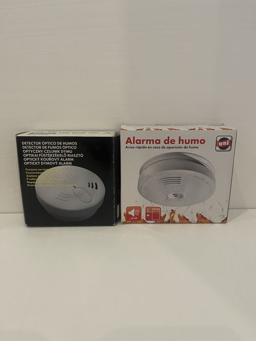 Conjunto de alarmes de fumo