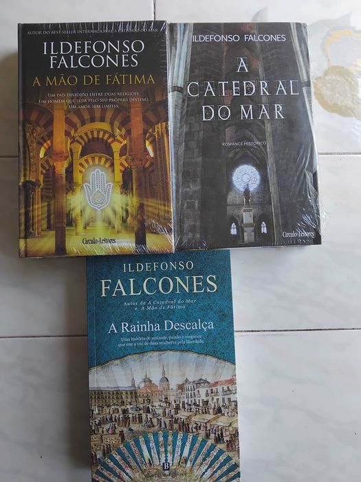 3 Livros de Romance Histórico de Ildefonso Falcones
