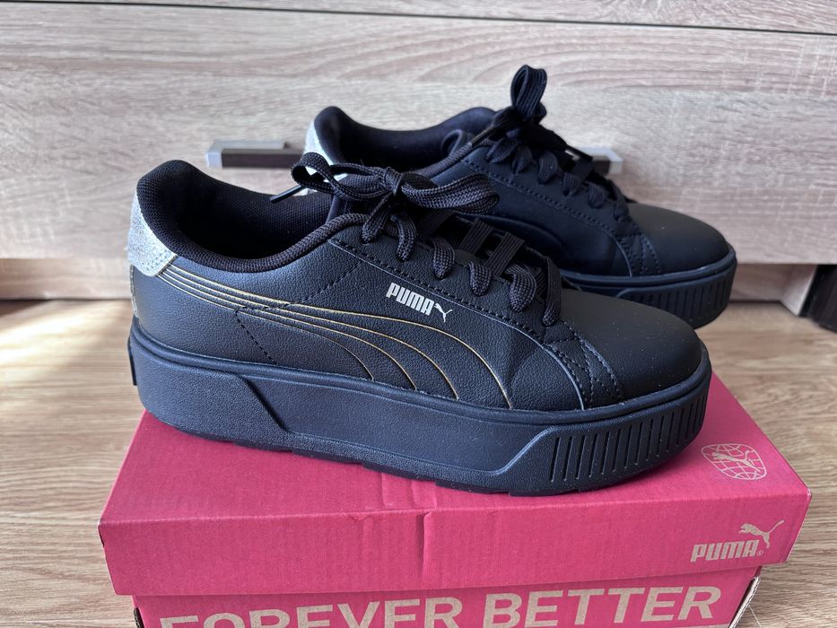 кросівки Puma Karmen Metallic Shine Black, р-р 37 (UK 4)