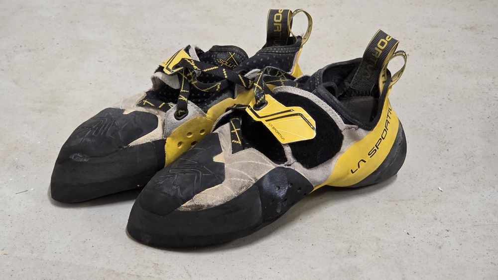 Buty Wspinaczkowe la sportiva Solution 43,5 podklejone