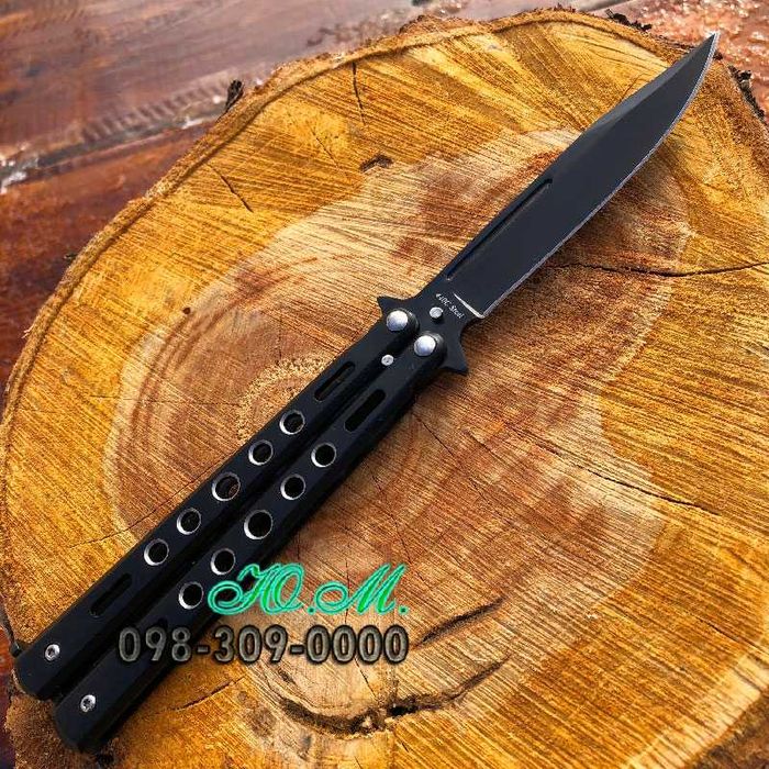 Нож Балисонг/Нож Бабочка/Балисонг/"Black fox"