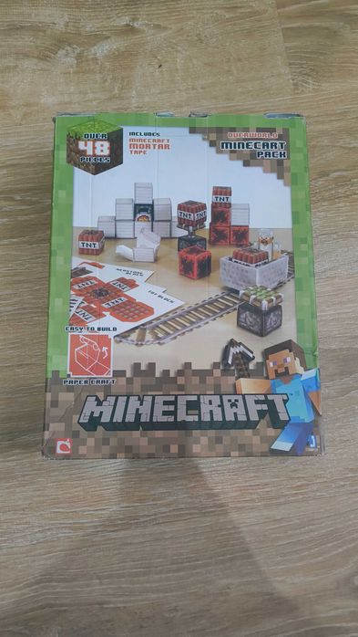 Zabawka Minceraft Papercraft kopalnia