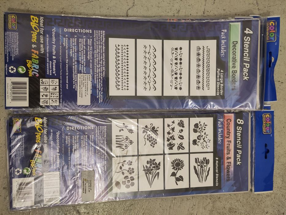 Conjuntos Stencil pack444326930515896321