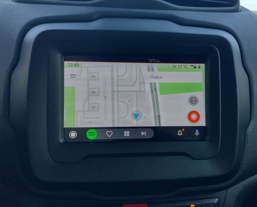 Под ключ! Магнитола jeep renegade uconnect 7 android auto carplay