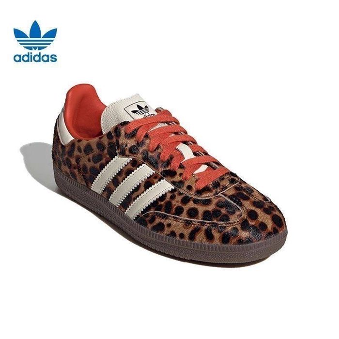 Adidas Samba OG Preloved Red Leopard