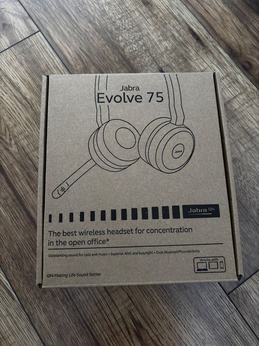 Słuchawki nauszne Jabra Evolve 75